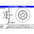Bremsscheibe | 24.0110-0285.1