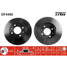 Bremsscheibe Hyundai P. Accent 99 | DF4496
