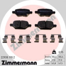 ZIMMERMANN Bremsbelagsatz, Scheibenbremse | 22930.170.2