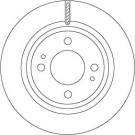 84 481 076 Bremsscheibe VA | MISTUBISHI Mirage, Attrage 12 | DF6908