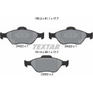 Bremsbelagsatz Toyota P. Yaris 06- Frankreich | 2402201