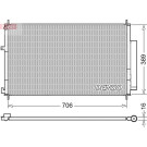 Denso | Klimaanlagenkühler DCN40024