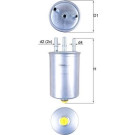 MAHLE Kraftstofffilter | KL 511