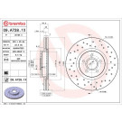 Bremsscheibe VA Xtra | FORD Focus, Volvo V40, V50 04 | 09.A728.1X
