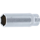 BGS Steckschlüssel-Einsatz Sechskant, tief | Antrieb Innenvierkant 6,3 mm (1/4"""") | SW 13 mm | 10513