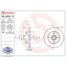 17 482 003 Bremsscheibe HA | VW Polo,Golf,Passat,SEAT 76 | 08.5005.14