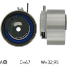 Spannrolle Synchrontrieb | CHRYSLER Voyager,JEEP Cherokee | VKM 18601