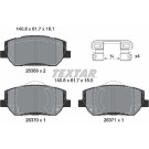 BREMSBELAGSATZ, SCHEIBENBREMSE | 2636901