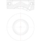 MAHLE Kolben 081 PI 00105 000