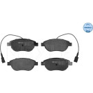 Bremsbelagsatz Fiat P. Grande Punto/Punto Evo 09-/Qubo 10- Mit Sensor | 025 237 0918/W
