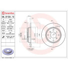 86 482 008 Bremsscheibe HA | HONDA Accord,Prelude 90 | 08.9139.10