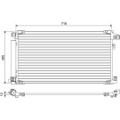 KONDENSATOR, KLIMAANLAGE | VAL822658