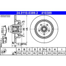 Bremsscheibe | 24.0110-0389.2