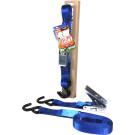 T-450500 CP Jumbo Spanngurt mit Kantenschutz Ratsche 2 Haken