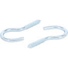 BGS Schraubhaken 90 mm 2-tlg BGS Do it yourself 88183