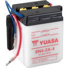 Yuasa Motorradbatterie TROCKEN | Offen ohne Säure | 6N4-2A-4