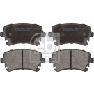 FEBI BILSTEIN Bremsbeläge 16588