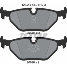 Bremsbelagsatz Bmw T. E32/E34 | 2099501