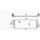 MAGNETI MARELLI Ladeluftkühler 351319205020