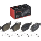 BREMBO Bremsklötze HA | AUDI A3 SEAT SKODA VW 19 | P 85 189