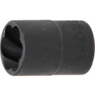 BGS Spiral-Profil-Steckschlüssel-Einsatz / Schraubenausdreher | Antrieb Innenvierkant 10 mm (3/8"""") | SW 16 mm | 5276
