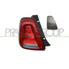 Heckleuchte L O K-PLATTE ROT/WEISS | FIAT 500 ALLE 7,15 | 2241348