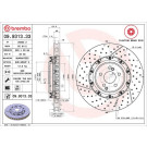 15 481 123 Brembo PREMIUM VA zweiteilig | MERCEDES C204/C219/R230/C197/A197 | 09.9313.33