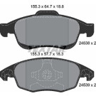 Bremsbelagsatz Citroen P. Berlingo 08-/C4/Ds4/Ds5/5008 | 2453801
