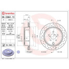 BREMBO Bremsscheibe XTRA HA | SUBARU BRZ,Legacy,TOYOTA 08 | 09.C662.1X