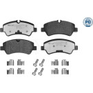 Bremsbelagsatz, Scheibenbremse | 025 256 0418/PD