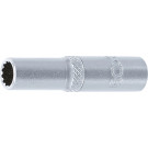 BGS Steckschlüssel-Einsatz Gear Lock, tief | Antrieb Innenvierkant 6,3 mm (1/4"""") | SW 7 mm | 10157