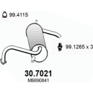 Endschalldämpfer | MITSUBISHI Pajero 99 | 30.7021