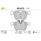 VALEO Bremsbeläge 601473