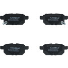 KAMOKA Bremsbelagsatz, Scheibenbremse JQ101428