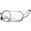 Bosch Automotive Auspuffschalldämpfer 235-909