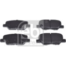 FEBI BILSTEIN Bremsbelagsatz, Scheibenbremse | 116317
