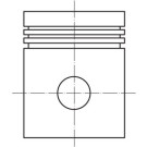 MAHLE Kolben | 012 12 03