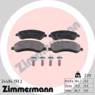 ZIMMERMANN Bremsbeläge