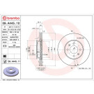 80 481 020 Bremsscheibe VA | HYUNDAI Accent,i10,i20,KIA Rio 05 | 09.A445.11