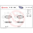 BREMBO Bremsklötze HA | CITROEN C4 PEUGEOT 208 19 | P 61 140