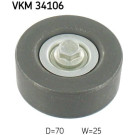 Umlenkrolle Multi-V | FORD Focus,Tourneo,Transit 98-05 | VKM 34106