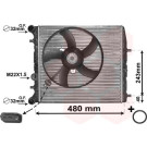 VAN WEZEL Kühler, Motorkühlung 76002013