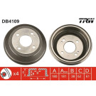 Bremstrommel. Honda T. Civic/Crx 1,2-1,5 83-95 | DB4109