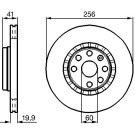 Bremsscheibe VA | CHEVROLET,OPEL | 0 986 478 535