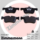 ZIMMERMANN Bremsbelagsatz, Scheibenbremse | 25506.180.1