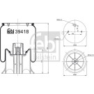 FEBI BILSTEIN Luftfeder | 39418