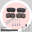 ZIMMERMANN Bremsbeläge