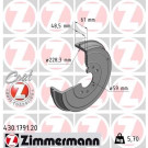 ZIMMERMANN Bremstrommel | 430.1791.20