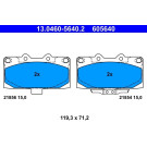 ATE Bremsbeläge 13.0460-5640.2
