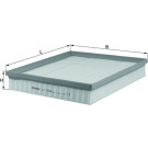 MAHLE Luftfilter | LX 1586